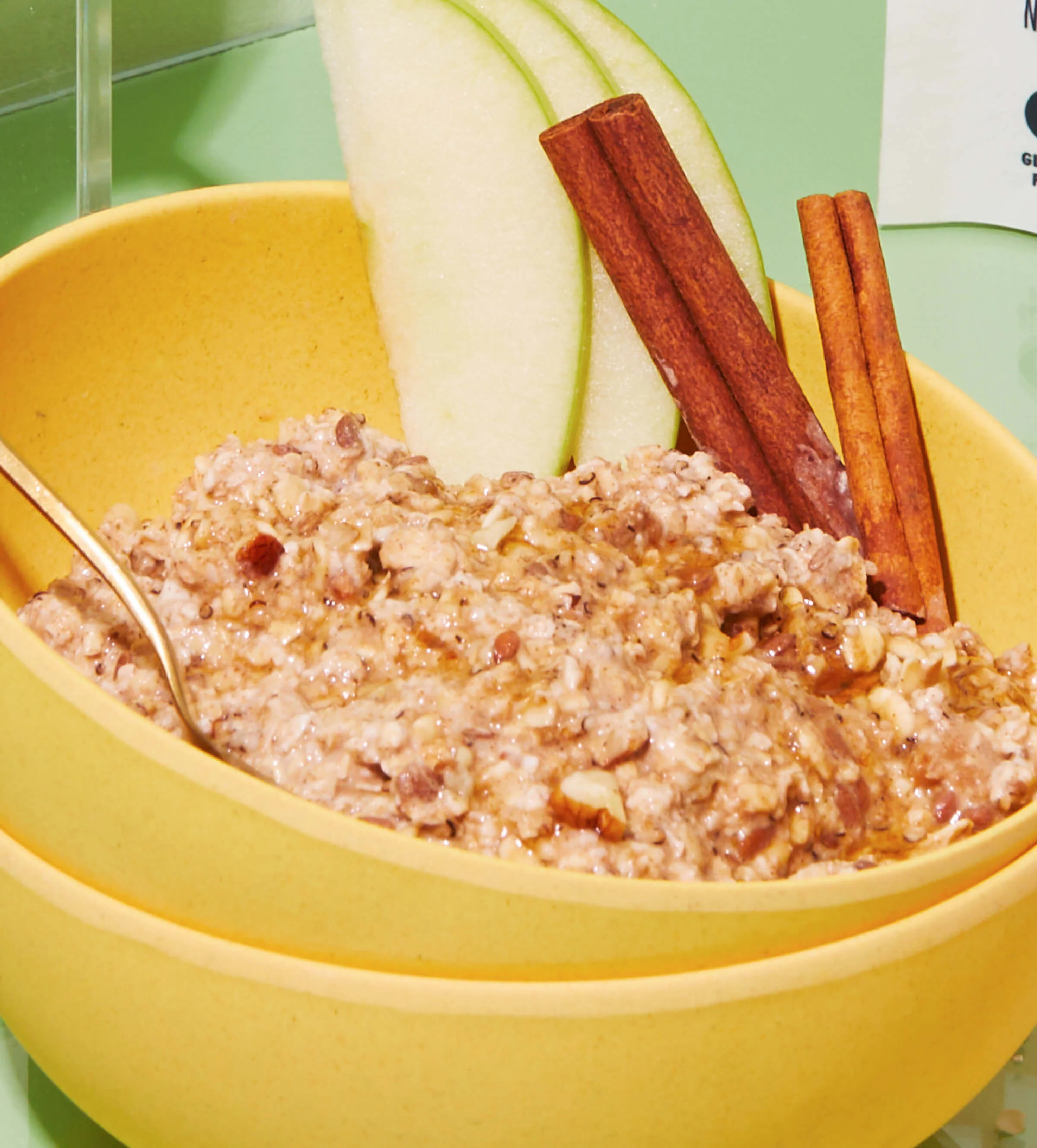 Apple Cinnamon Pecan Superfood Oat Cup - Image 3