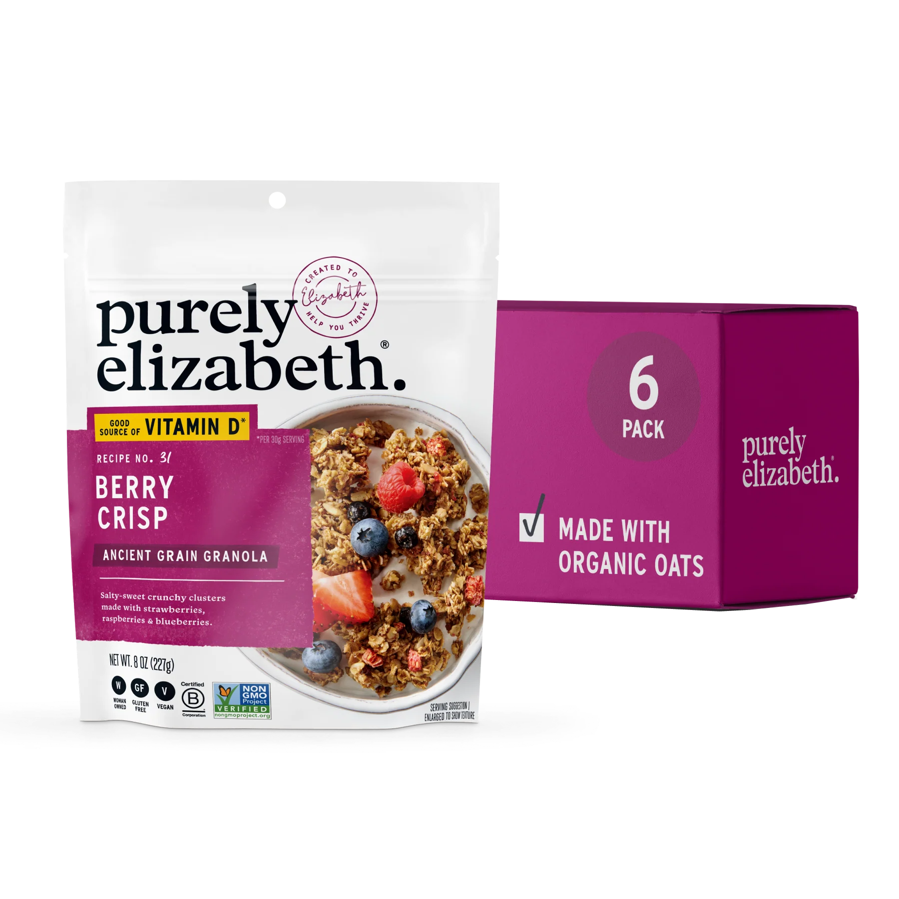 Berry Crisp Ancient Grain Granola with Vitamin D - Image 8