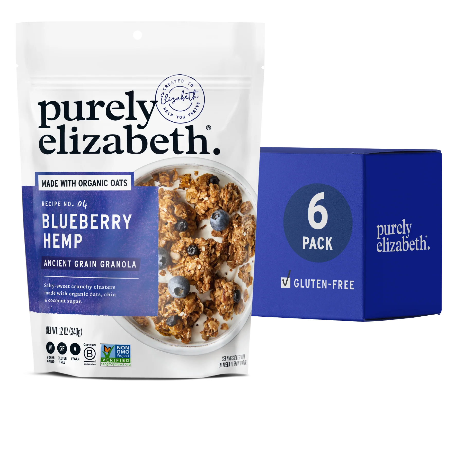 Blueberry Hemp Ancient Grain Granola - Image 6