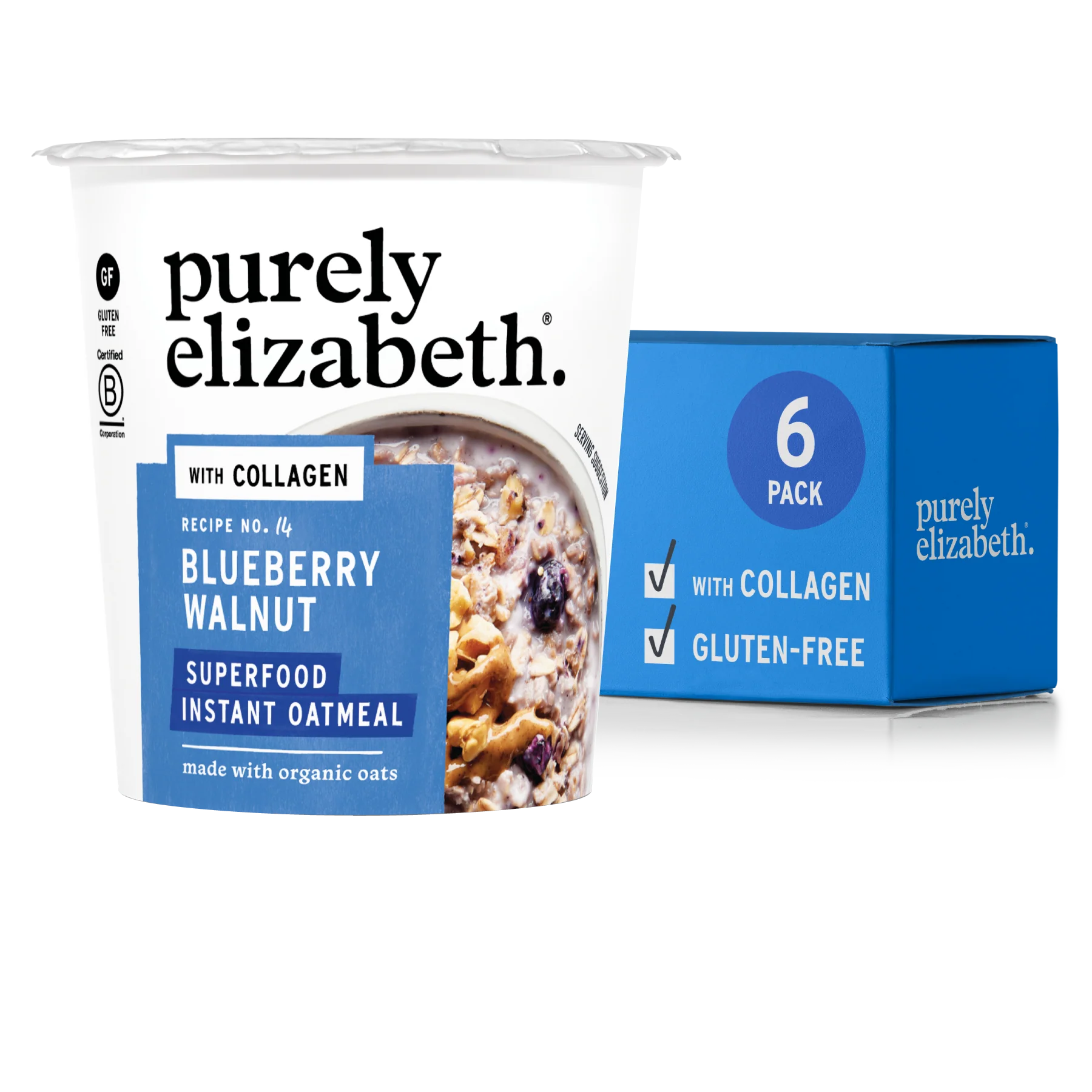 Blueberry Walnut Superfood Oat Cup with Collagen - Image 6