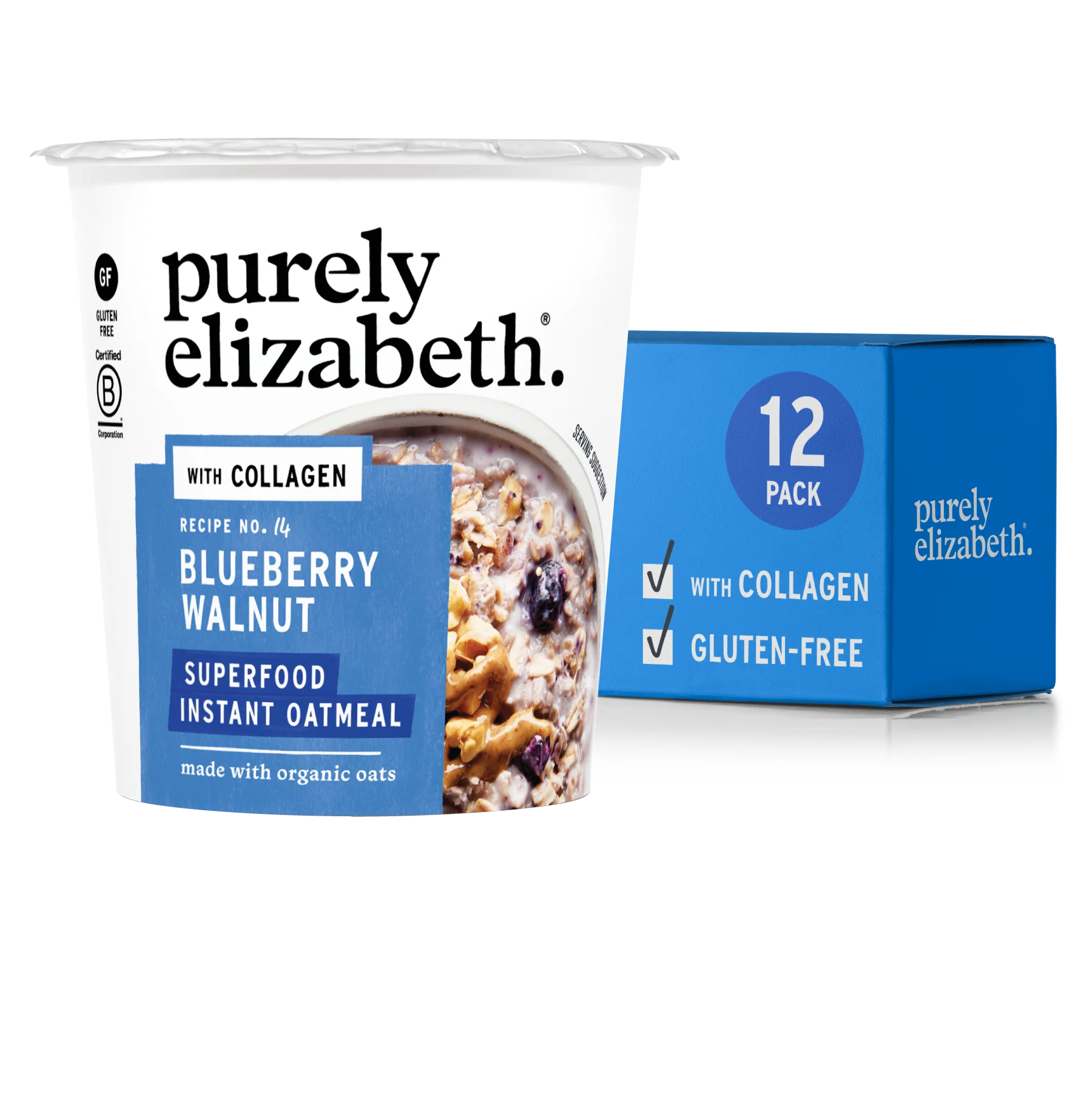 Blueberry Walnut Superfood Oat Cup with Collagen - Image 7