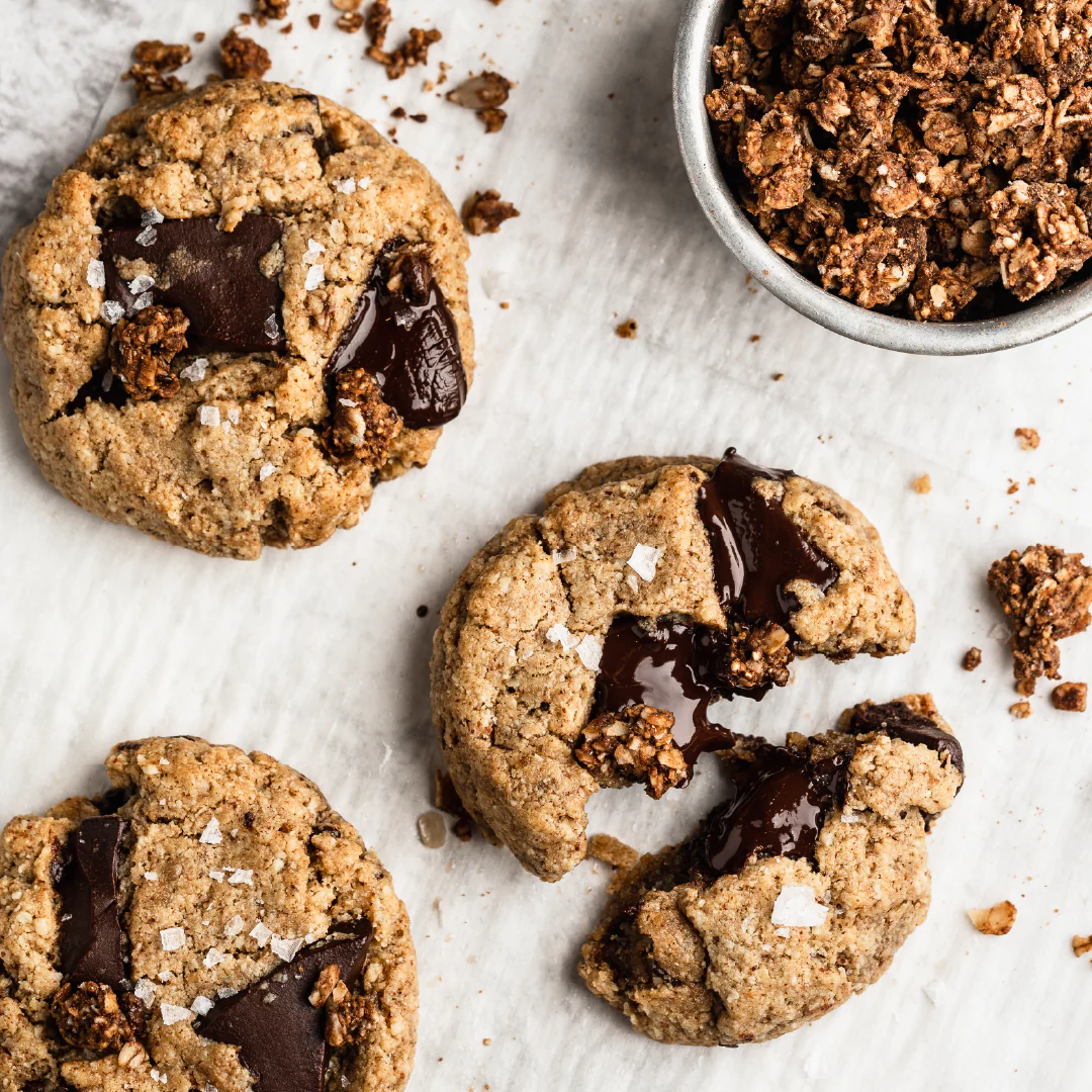 Chocolate Sea Salt Probiotic Ancient Grain Granola - Image 5