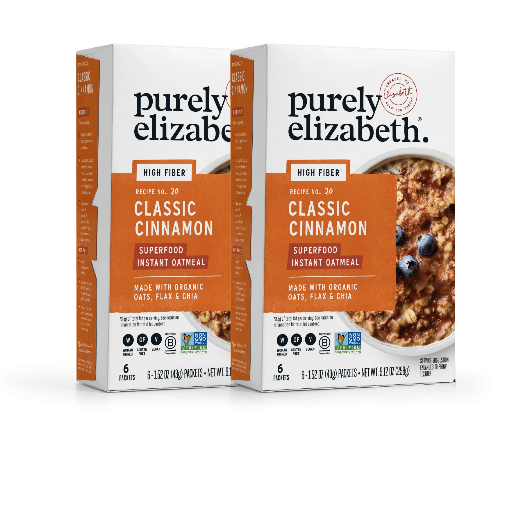 Classic Cinnamon Superfood Oatmeal Multipack with Prebiotic Fiber - Image 5