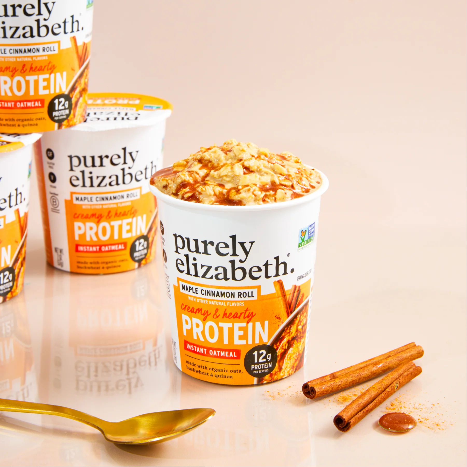 Maple Cinnamon Roll Protein Oatmeal Cup - Image 5