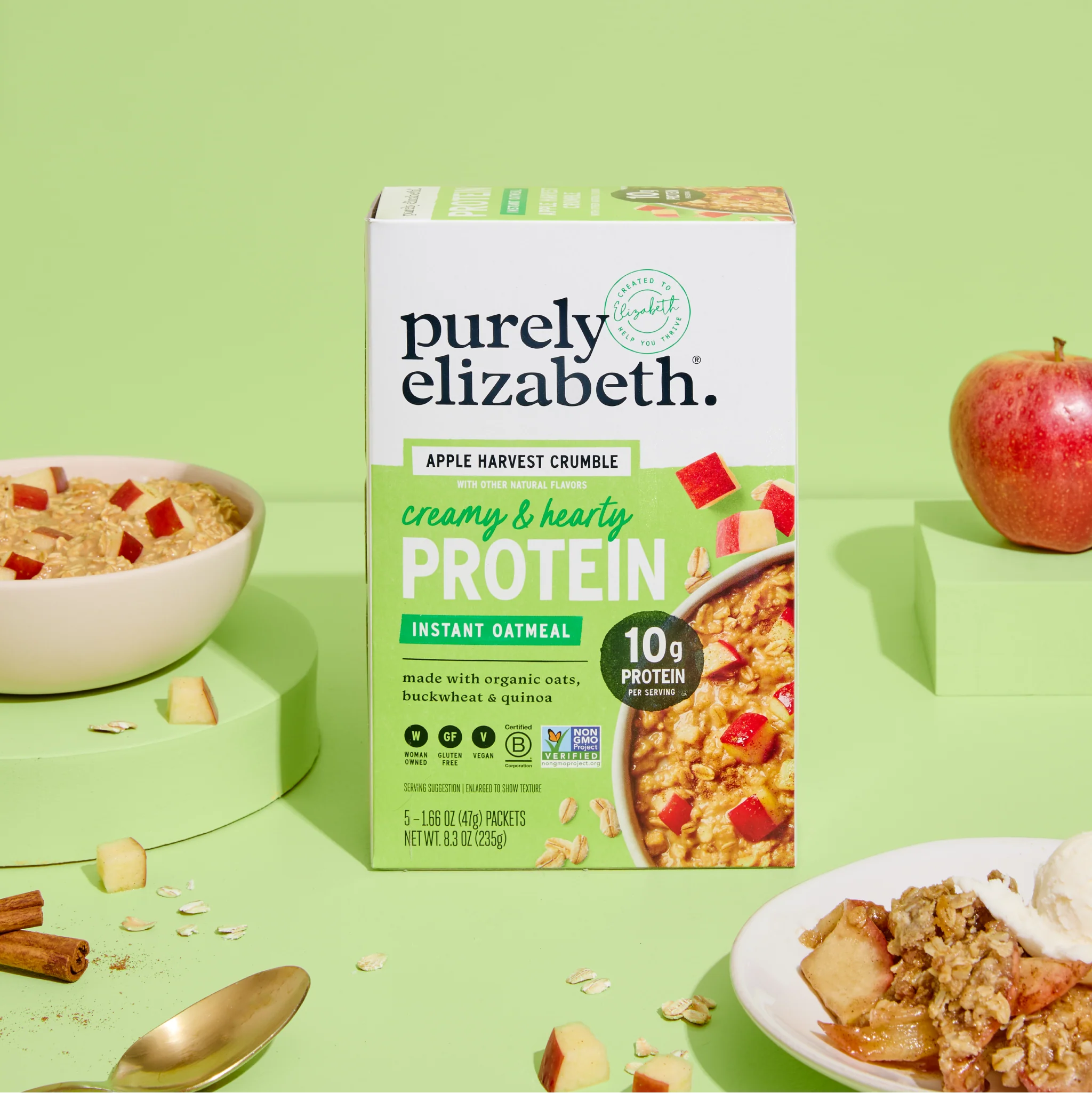 Apple Harvest Crumble Protein Oatmeal - Image 3