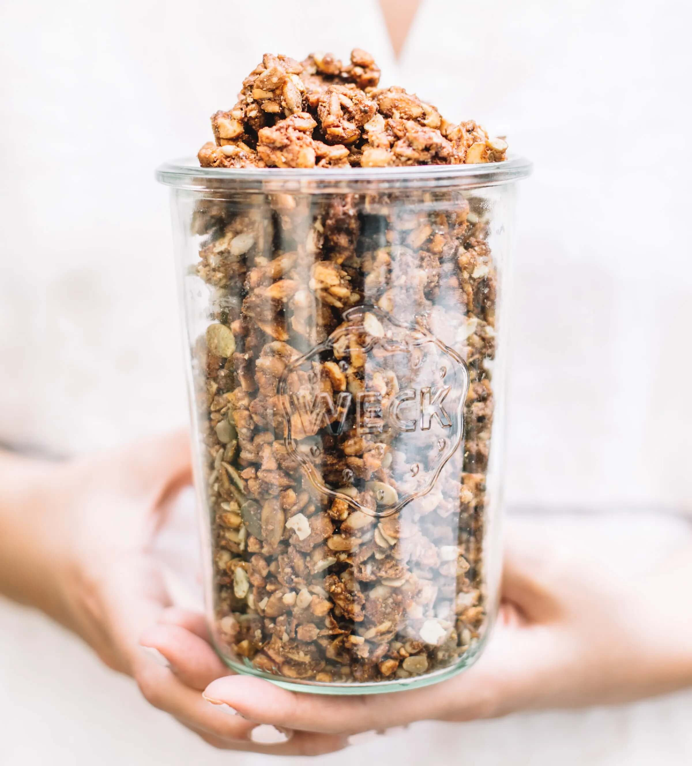 Vanilla Almond Butter Grain-Free Granola Family Size 16 oz - Image 3