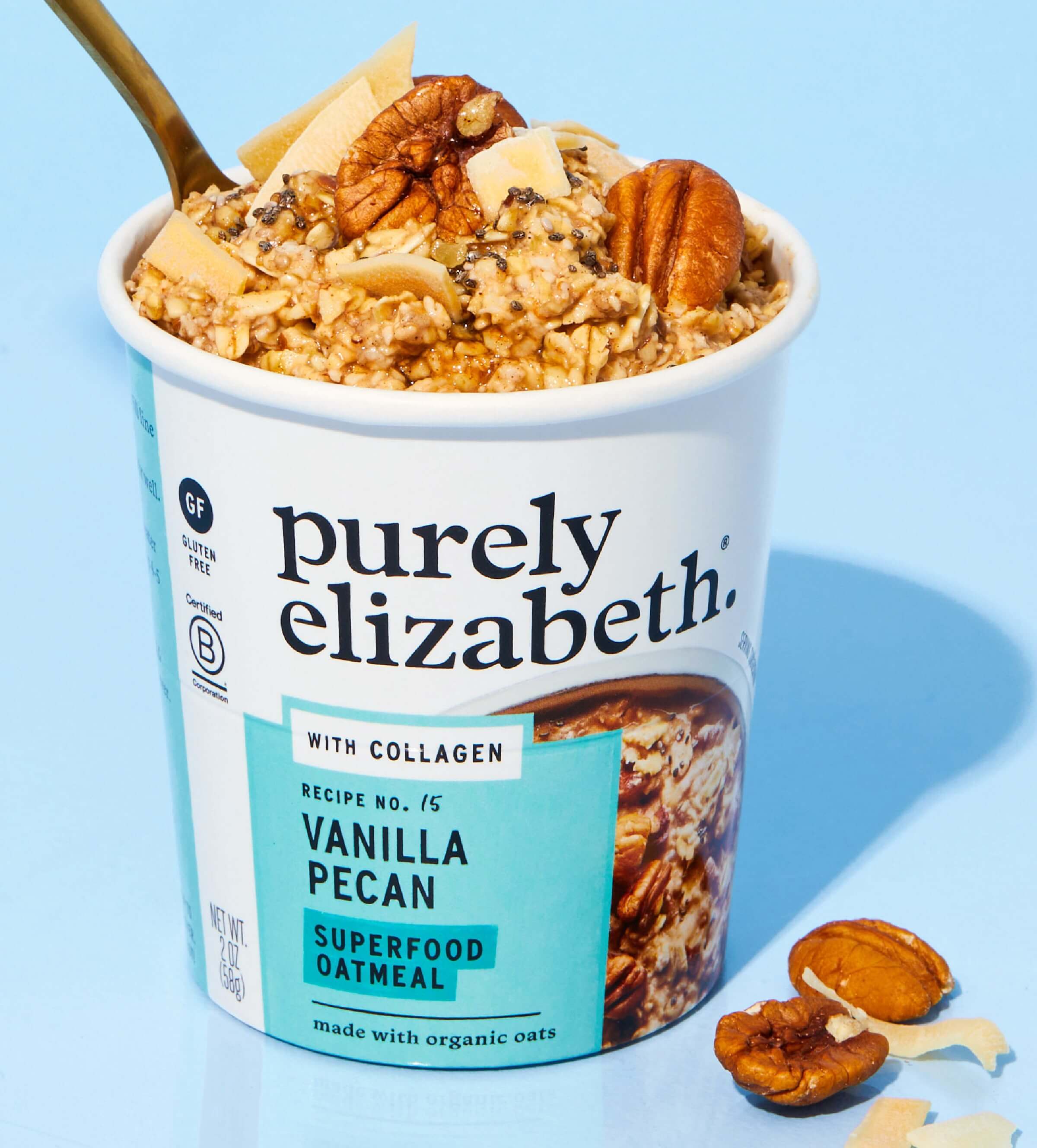 Vanilla Pecan Superfood Oat Cup with Collagen - Image 4
